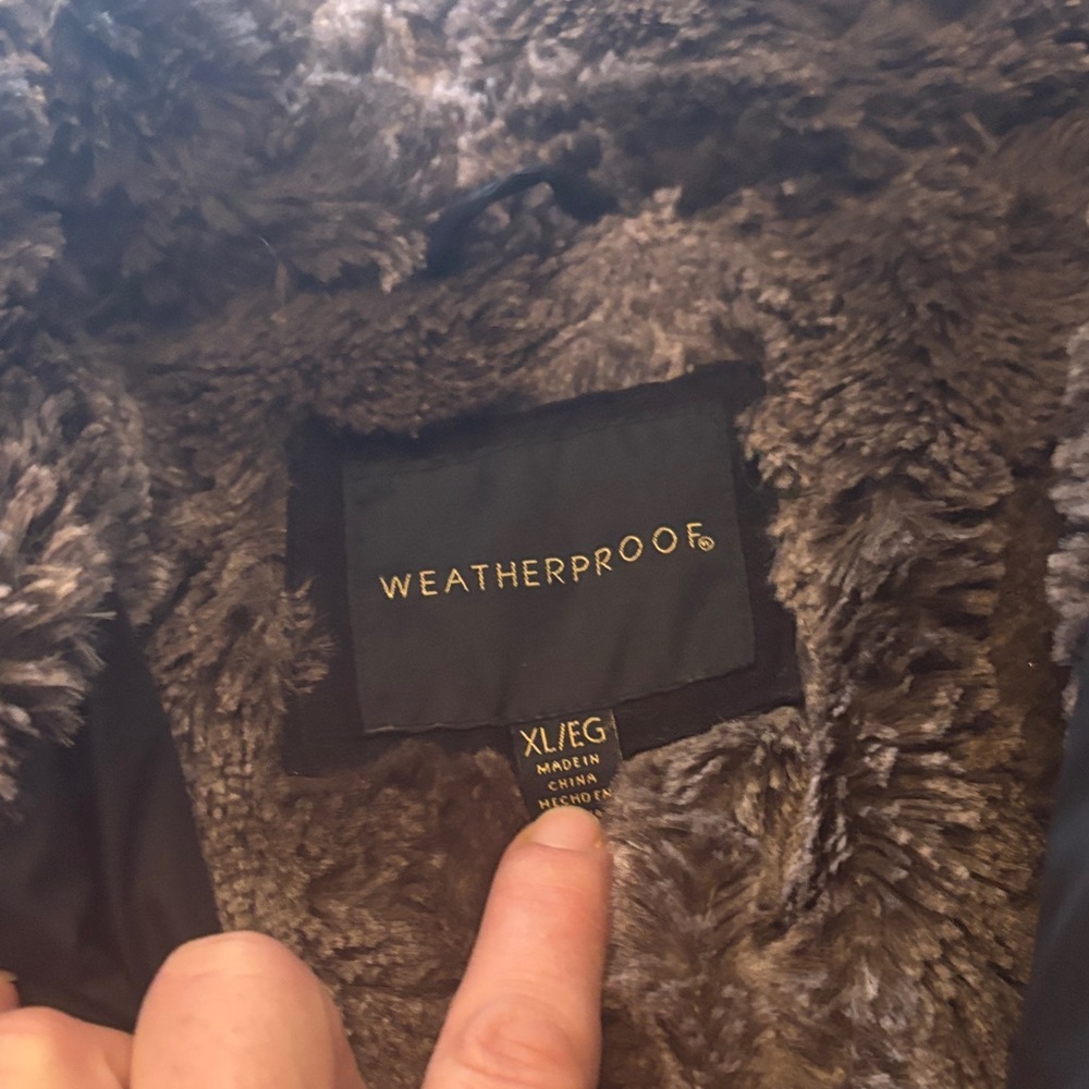 Weatherproof Black Quilted Puffer Jacket - Picture 2 of 4